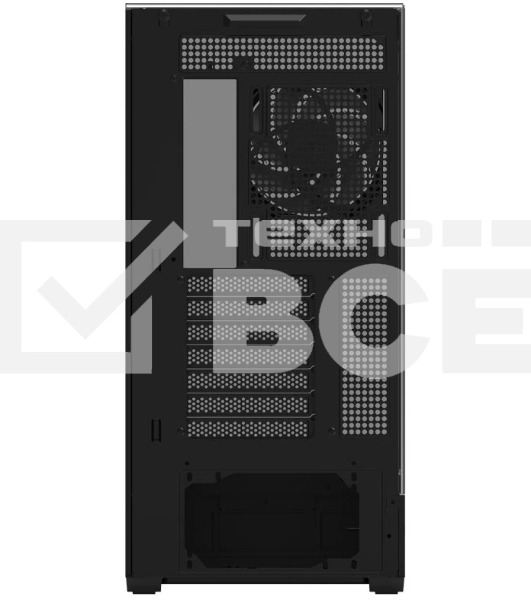 Компьютерный корпус ZALMAN P40 Prism, ATX, черный, WINDOW, 2x3.5