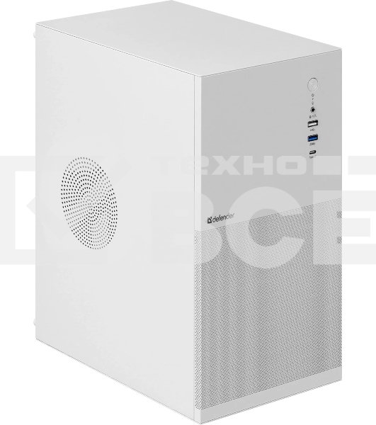Компьютерный корпус Defender Apex Metal белый, mATX,Type C(3.0),USB3.0