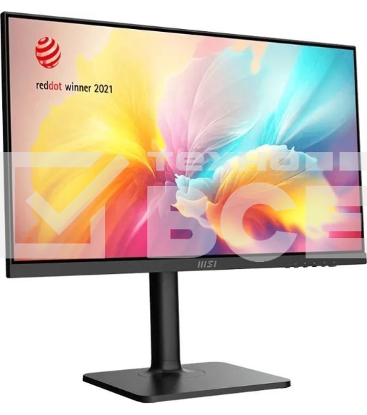 Монитор 23.8' MSI Modern MD2412P IPS 1920x1080, 100 Гц, 4 мс, 16:9, 300 кд/м2, 1xHDMI, 1xUSB-C, 1x3.5 мм, черный