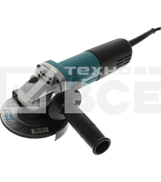 Угловая шлифовальная машина машина Makita 9558HNR 840Вт 11000об/мин рез.шпин.:M14 d=125мм