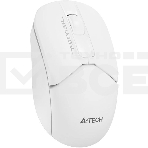 Мышь беспроводная A4Tech Fstyler FG12S белый, 1200 dpi, радиоканал, USB, кнопки - 3, фото3