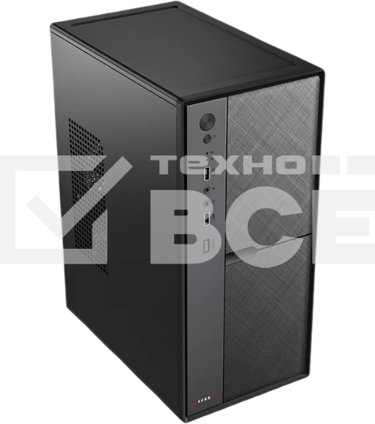 Корпус ACCORD ACC-1603, Mini-Tower, чёрный