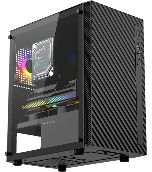 Корпус ACCORD ACC-508, Mini-Tower, чёрный