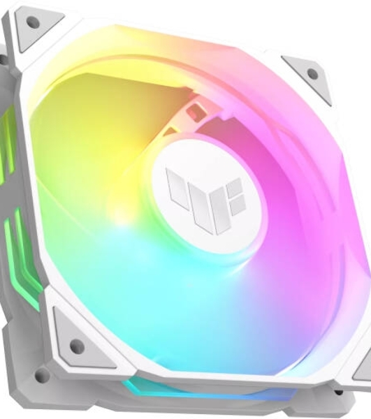 Вентилятор в корпус ASUS TUF GAMING TR120 FAN ARGB REVERSE WHITE белый, 120x120x28 мм, 2000 об/мин, 29 дБ, 4 pin