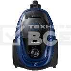 Пылесос Samsung VC18M3120VB синий, 380/1800 Вт, уборка сухая, пылесборник контейнер 2 л, фото3