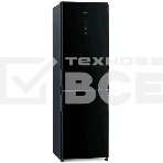 Холодильник Hitachi R-BG410PUC6X GBK черный двухкамерный 215/105л морозилка снизу, No Frost, фото 1