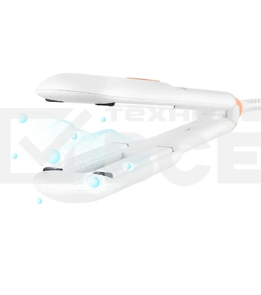 Выпрямитель Kitfort КТ-3269 59Вт оранжевый/белый макс.темп.:220С покрытие:керамическое