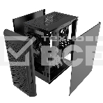 Компьютерный корпус Powercase Mistral Micro Z2B SI, Non Window, Mesh, 2x 120мм fan, черный, mATX (CMIMZB-F2SI), фото6