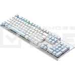 Клавиатура A4Tech Fstyler FS100 Neon проводная, USB, синий/белый, фото6