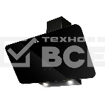 Наклонная стеклянная кухонная вытяжка DeLonghi Arco 908 NB, фото 1