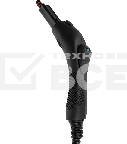 Пароочиститель напольный Kitfort КТ-9187 2000Вт черный/бирюзовый