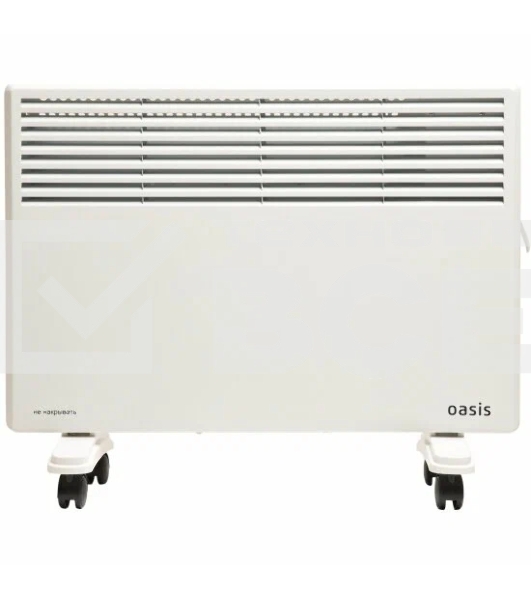 Конвектор Oasis KM-15 белый, 1500 Вт, 20 м2, термостат