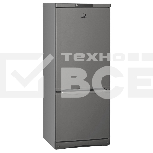 Холодильник Indesit ES 15 GA серебристый двухкамерный 189/54 л морозилка снизу, капельная система