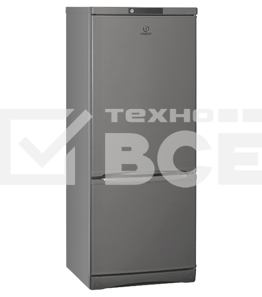 Холодильник Indesit ES 15 GA серебристый двухкамерный 189/54 л морозилка снизу, капельная система