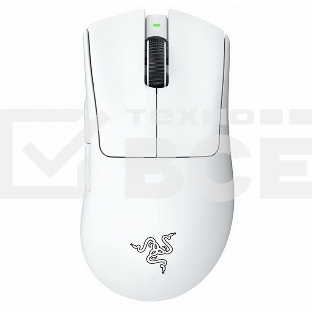 Мышь беспроводная/проводная Razer DeathAdder V3 Pro белый, 30000 dpi, радиоканал, USB, кнопки - 5