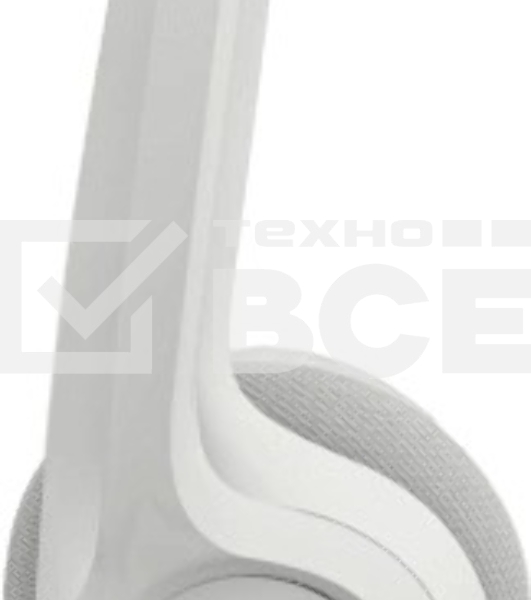 Наушники с микрофоном Logitech H390 белый 1.9м накладные USB оголовье (981-001288)