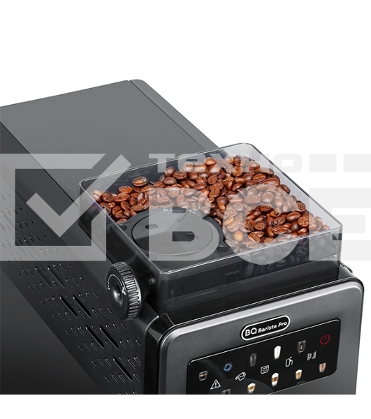 Кофемашина автоматическая BQ CM9003 чёрный, исп. кофе - зерновой, 2 л,  1450 Вт, 15 бар