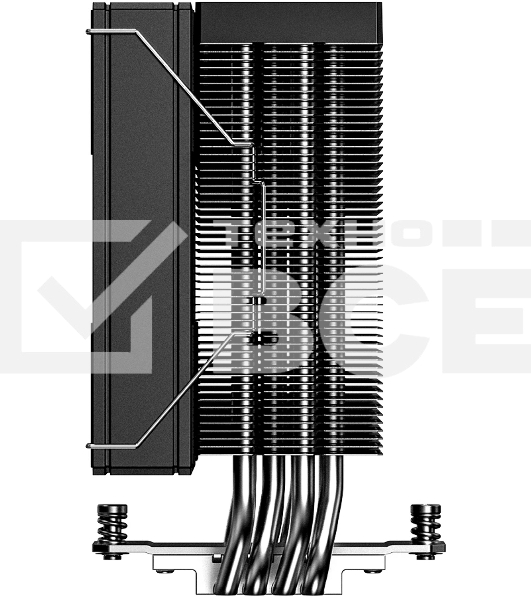 Кулер для процессора ID-COOLING FROZN A410 SE ARGB черный 120мм алюминий+медь 2000rpm 27.2db 180W 152мм