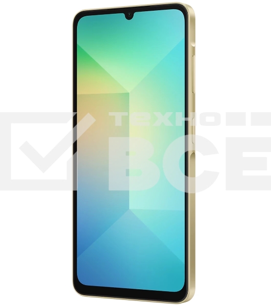 Смартфон Samsung SM-A065F Galaxy A06 128Gb 6Gb золотистый