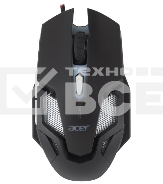 Мышь проводная Acer OMW125 черный оптическая (3200dpi) USB (6but)