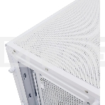 Компьютерный корпус HSPD F510, Panoramic Mid Tower, белый, TG, 0.5 SPCC, 3x120мм ARGB ATX, mATX, mITX 180/280/160мм 1x2.5', 1x3.5', 7xPCI 2xUSB-A 3.0 356x218x467мм, фото3