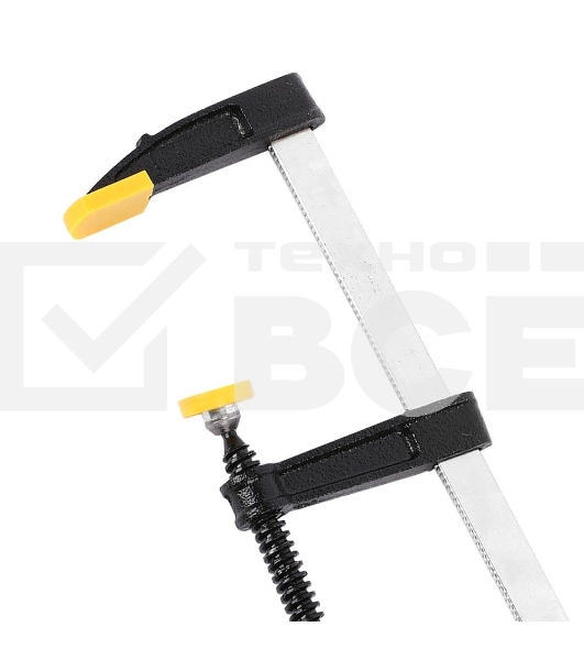 Струбцина F-образная Deli DL110515 150x50 мм, макс. усилие зажима 1000N, резьба 9,5мм