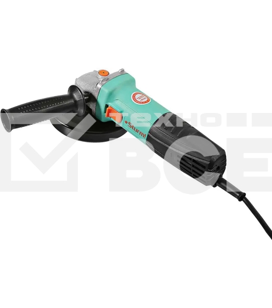 Угловая шлифовальная машина Sturm! AG90125 900Вт 10000об/мин рез.шпин.:M14 d=125мм