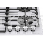 Газовая варочная панель Maunfeld EGHG.64.6CW/G, 4 конфорки, закаленное стекло, белый, фото11