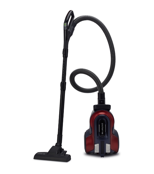 Пылесос Polaris PVC 2003RI серый/красный, 500/2000 Вт, уборка сухая, пылесборник контейнер 2.5 л