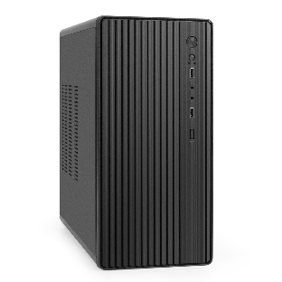Корпус ExeGate BAA-503, Mini-Tower, чёрный, 1 x 80/90 мм
