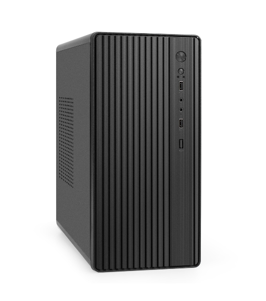 Корпус ExeGate BAA-503, Mini-Tower, чёрный, 1 x 80/90 мм