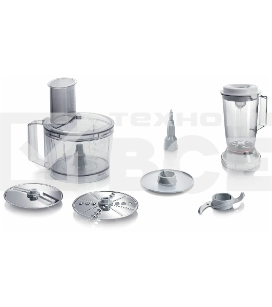 Кухонный комбайн Bosch MCM3200W, 800 Вт, 2 скорости, чаша 2300 мл.