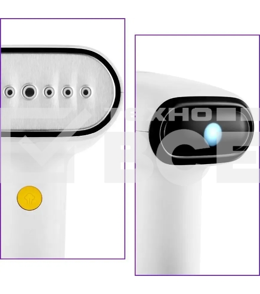 Отпариватель ручной Kitfort КТ-9145 1800Вт белый/черный