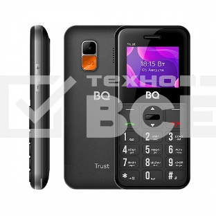 Мобильный телефон BQ 1866 Trust черный MTK6261