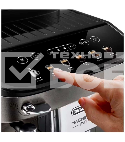 Кофемашина DeLonghi ECAM290.42.TB титан, исп. кофе - зерновой/молотый, 1.8 л, 1450 Вт, 15 Бар