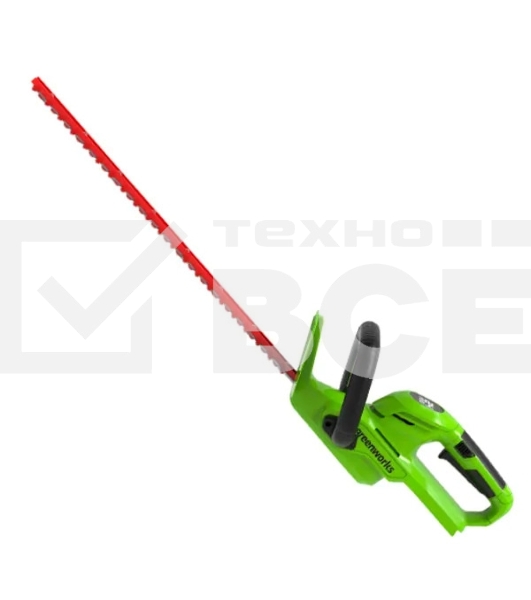 Кусторез аккумуляторный Greenworks G24HT56, 24V, 56см, без АКБ и ЗУ [2205507]