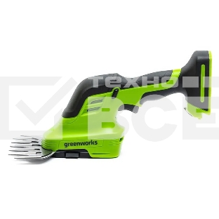 Садовые ножницы-кусторез аккумуляторный Greenworks G24SHT, 24V, без АКБ и ЗУ (1600607)