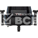 Кресло игровое Бюрократ VIKING 4 AERO BLUE черный/синий, искусст.кожа/ткань, две подушки, фото34