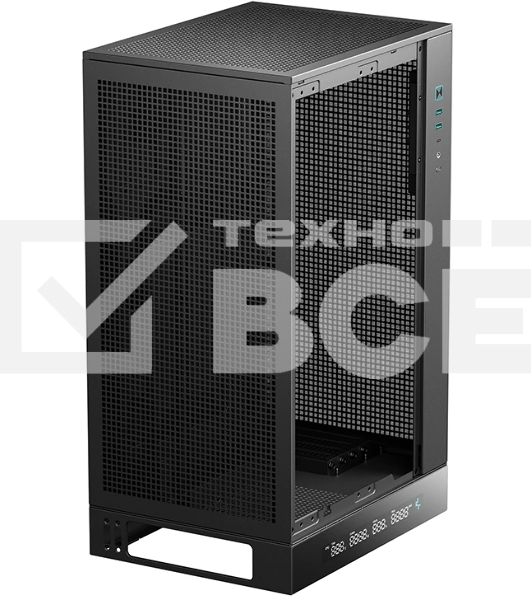 Компьютерный корпус Deepcool CH270 DIGITAL без БП, черный, MICRO ATX/MINI-ITX