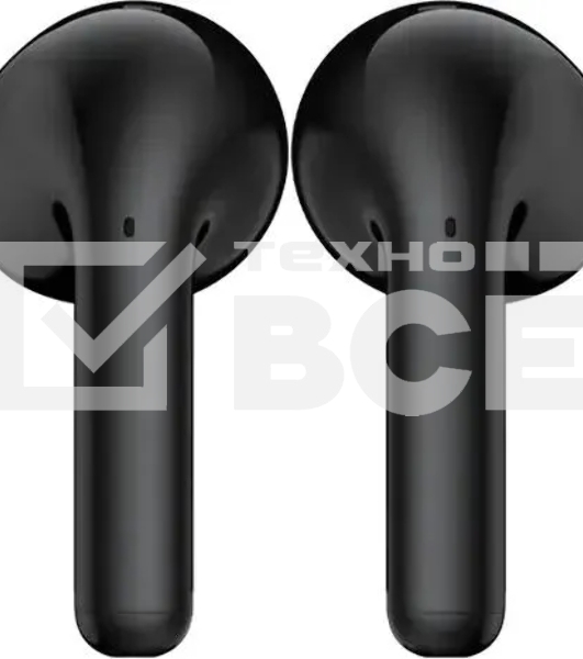 Гарнитура вкладыши Edifier X2 Plus черный беспроводные bluetooth в ушной раковине