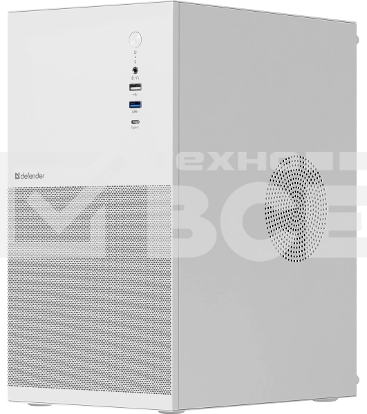 Компьютерный корпус Defender Apex Metal белый, mATX,Type C(3.0),USB3.0