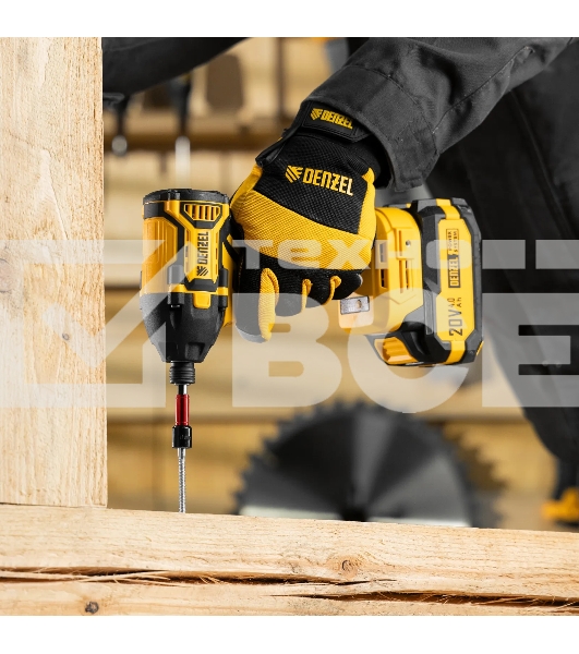 Винтоверт ударный аккумуляторный бесщет. Denzel CIDH-BL-20-270, Li-Ion, 20 В