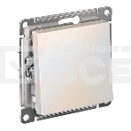 Механизм выключателя 1-кл. AtlasDesign (сх.1) 10АХ жемчуг SchE ATN000411, фото 1