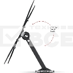 Кронштейн Holder LCD-5520-B черный '32”-55” (81-140 см), настенный, поворотно-выдвижной и наклонный, фото5