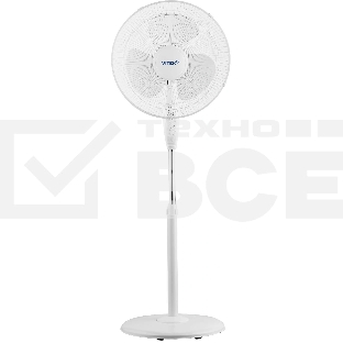 Вентилятор напольный Vitek VSF-1662 38Вт скоростей:3 ПДУ белый (упак.:1шт)