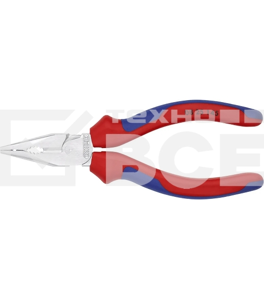 Плоскогубцы KNIPEX KN-0825145 145 мм, инстр. сталь, пластик рукоятки