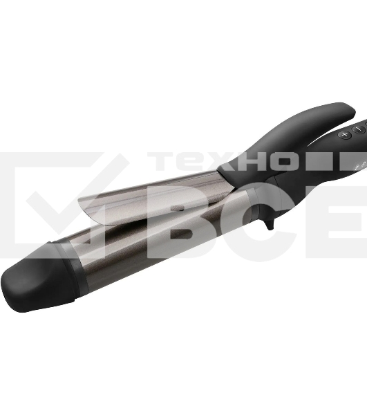 Щипцы для завивки волос Polaris PHS 3410TAi Argan Therapy PRO черный, 34 мм, 220 °C, 6 режимов