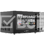 Микроволновая печь Polaris PMO 2002DG RUS черный, 20 л, 700 Вт, переключатели - кнопки, поворотный механизм, фото14