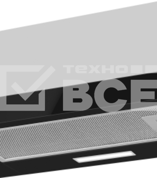 Вытяжка Weissgauff TEL 500 Black Glass