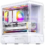 Корпус Jonsbo D200, Mini-Tower, белый, фото 1